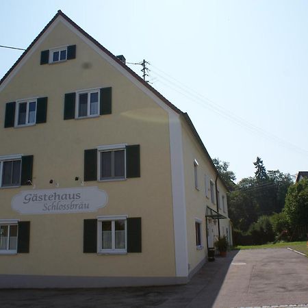 Autenrieder Gaestehaus Schlossbraeu Ichenhausen Eksteriør billede